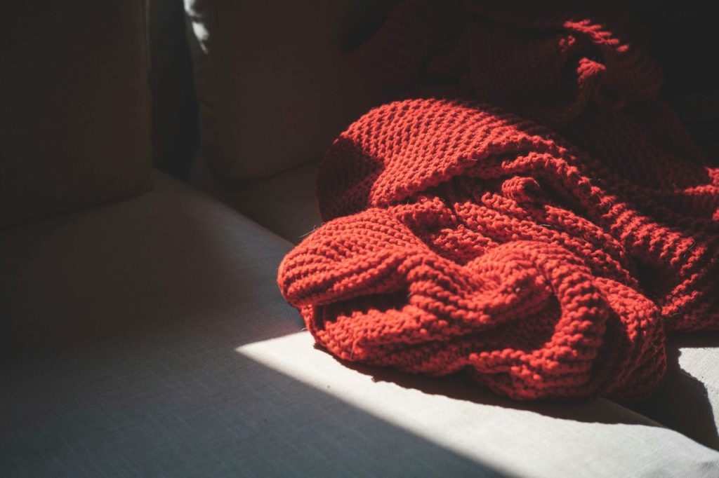 Organic Cotton Throw Blanket